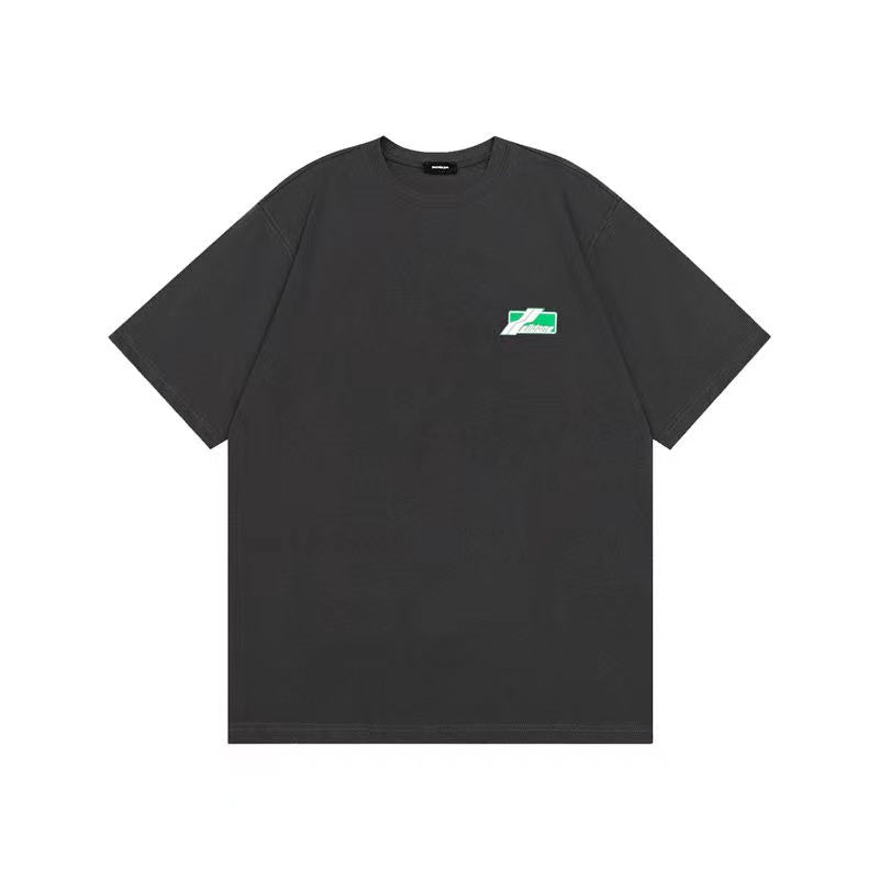 WE11DONE Barrage Letter Logo Tee Grey