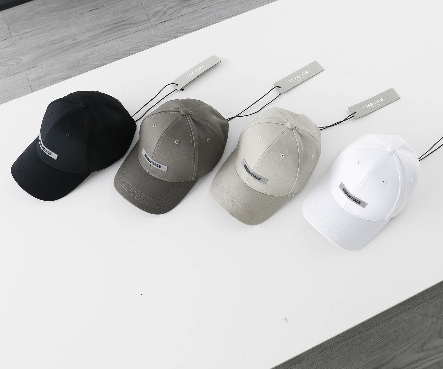 FEAR OF GOD ESSENTIALS Leather Label Duck Hat