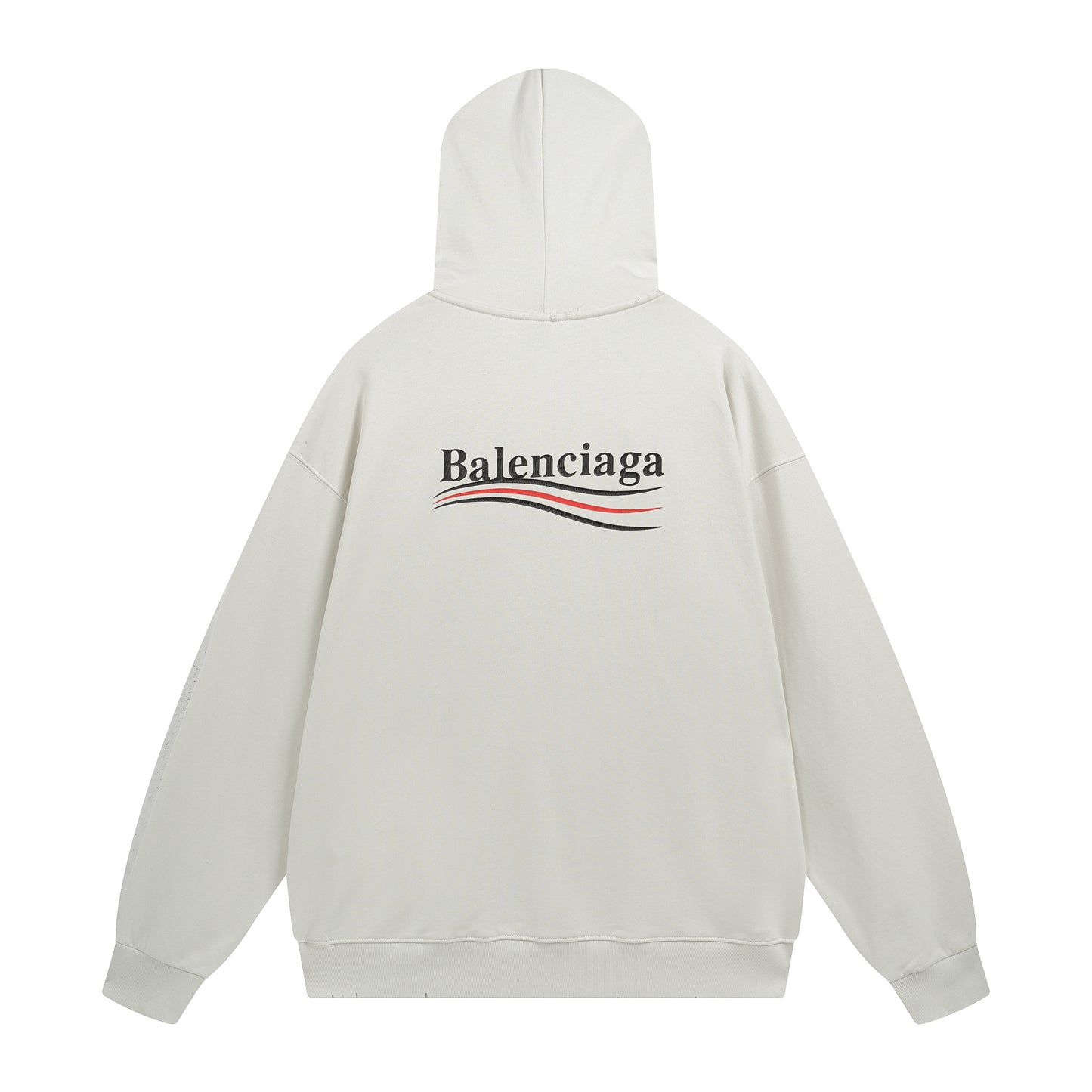 Balenciga logo hoodie BL238029 white