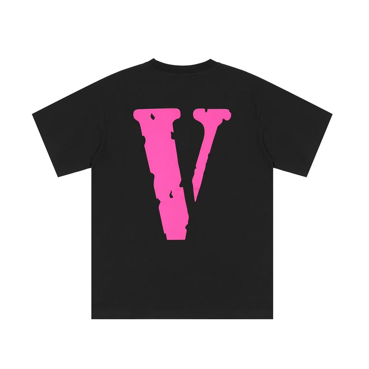 VLONE Friends Print Tee Black/Pink