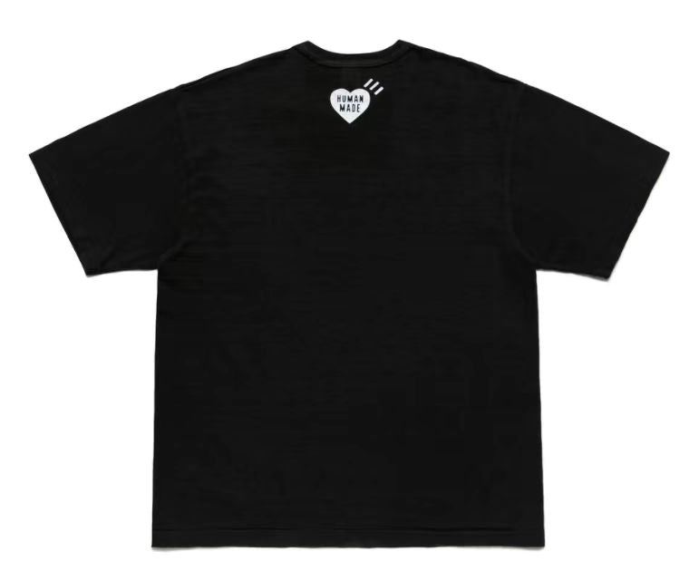Human Made One Duck Logo Tee Black