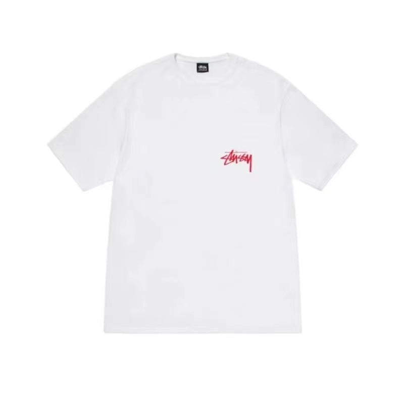 STUSSY BEAT THE MADNESS TEE WHITE