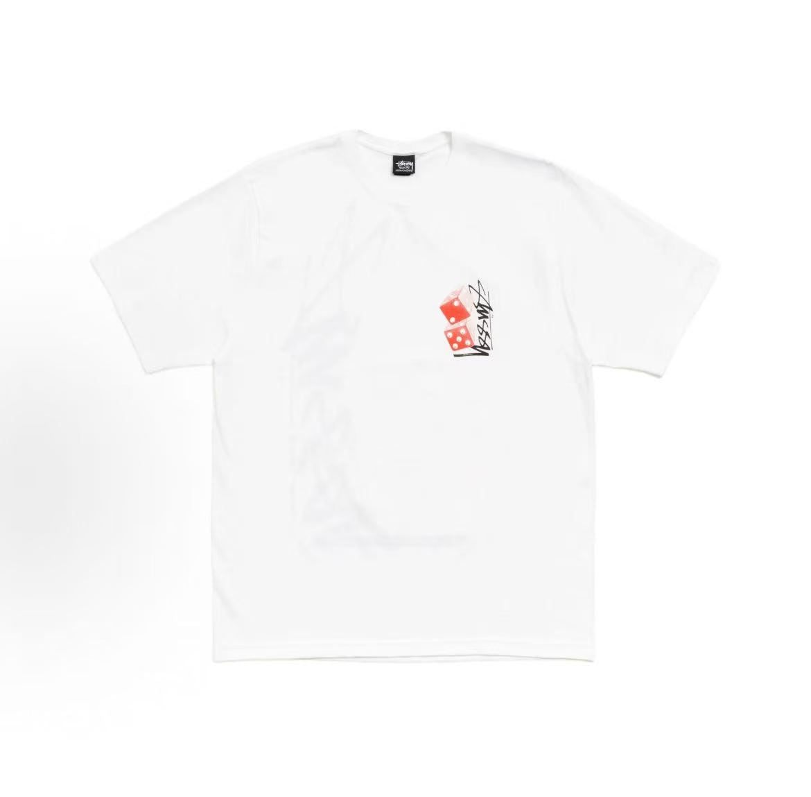 Stussy SS26 Classic Loose Dice Logo Short-Sleeved T-Shirt (The same style for both men and women)