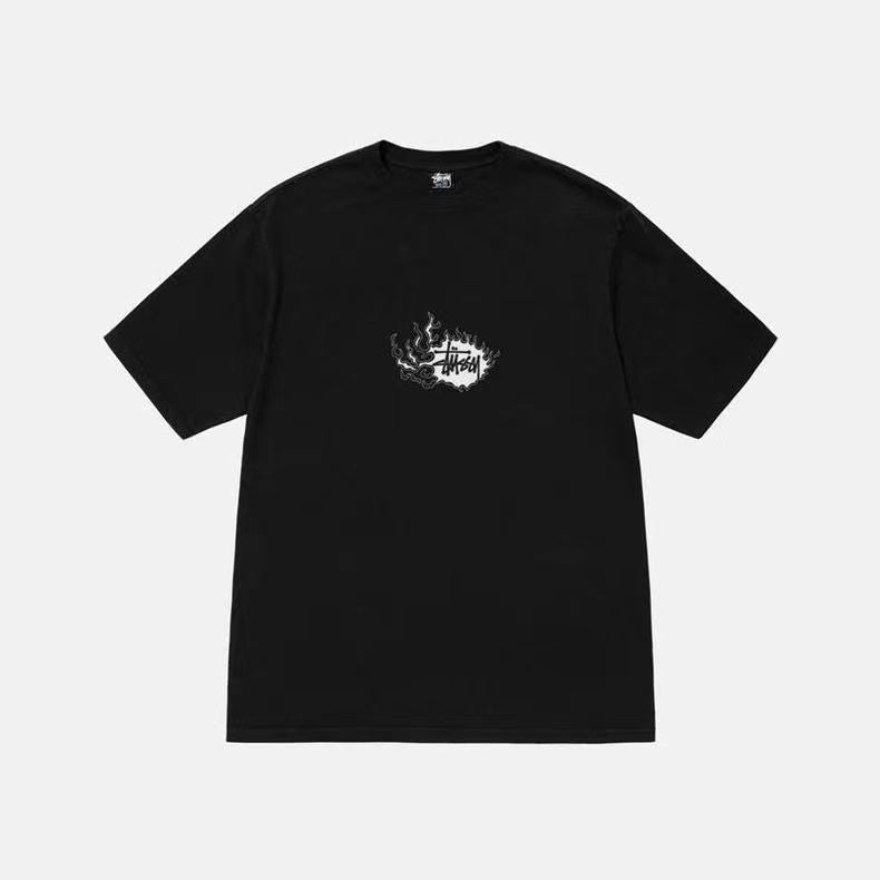 STUSSY DRAGON TEE BLACK