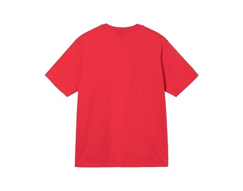 STUSSY DICE PRINT TEE RED