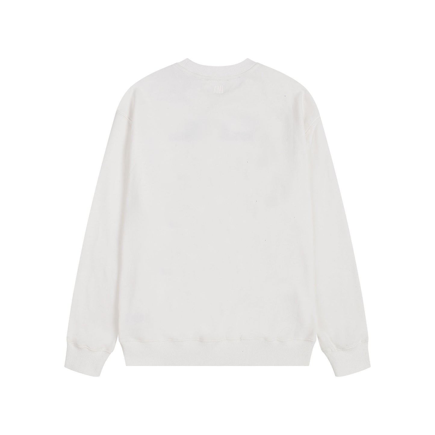 AMI Paris Retro Hoodie Beige