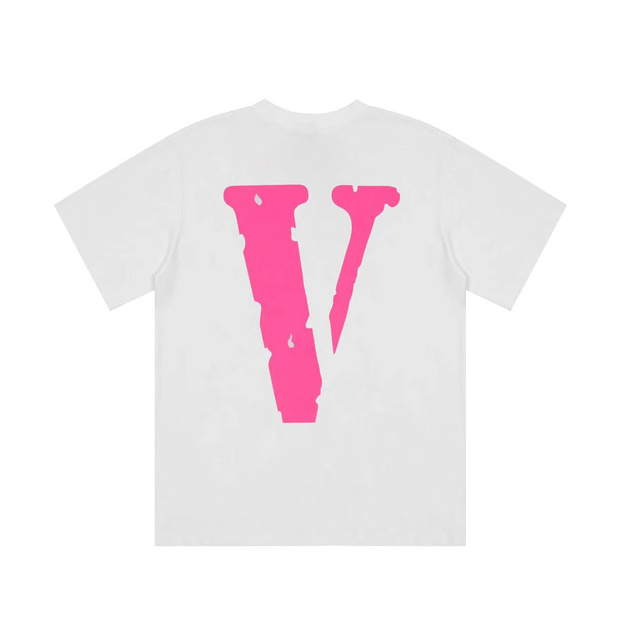 VLONE Friends Print Tee White/Pink