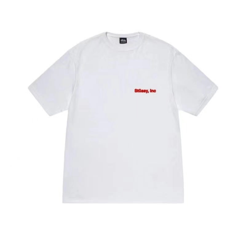 STUSSY ENCYCLOPEDIA LETTERS TEE WHITE