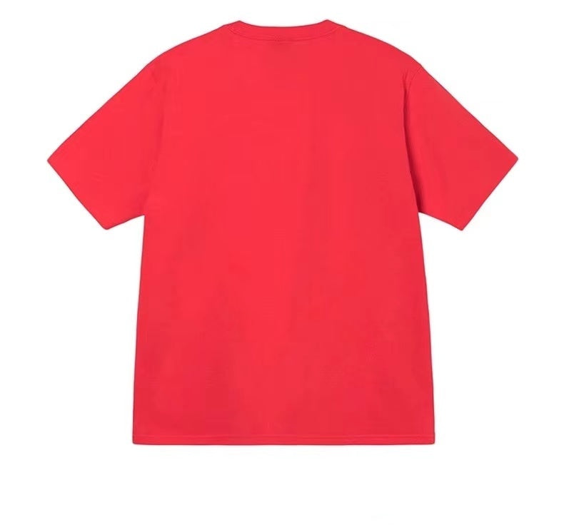 STUSSY MOTEL TEE RED