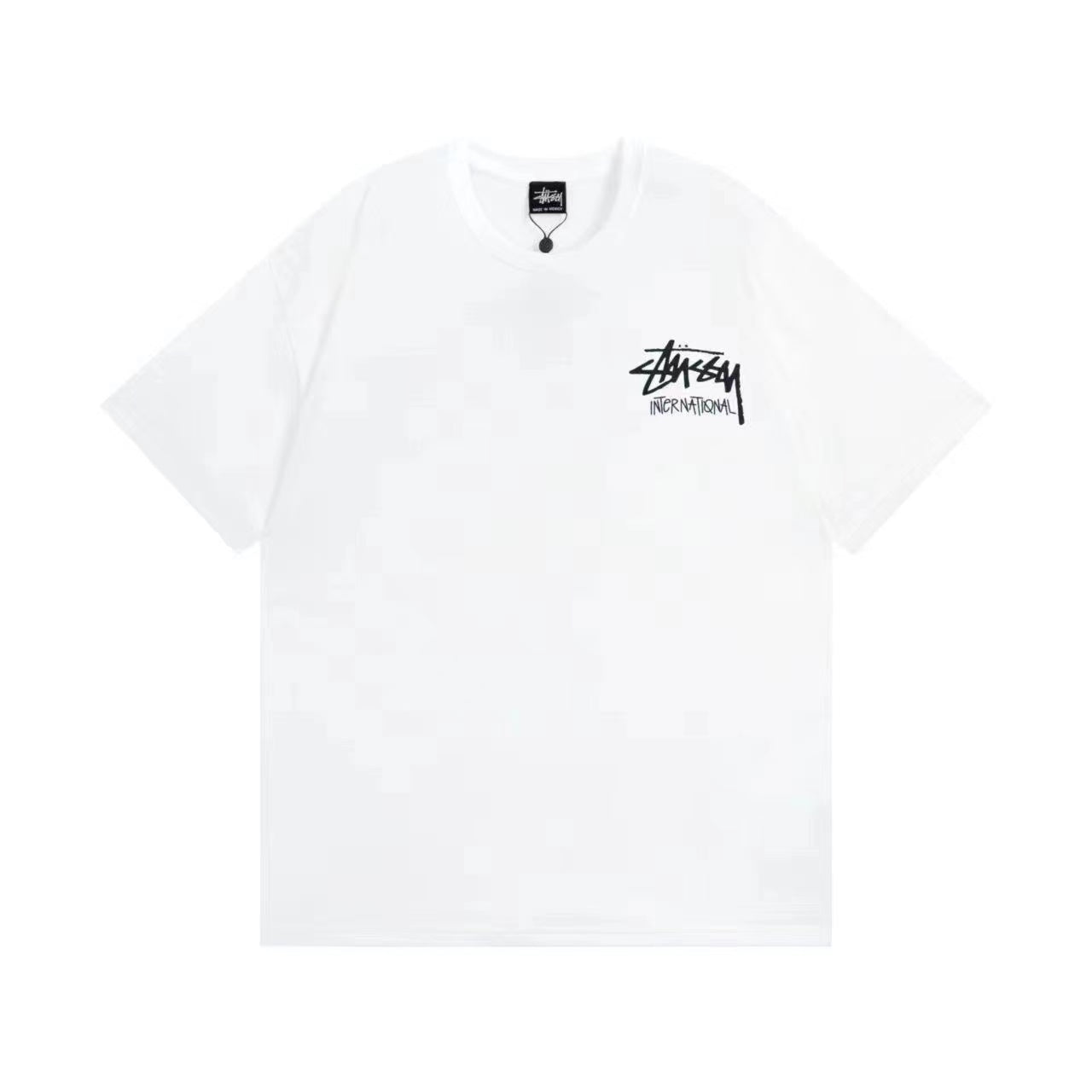 STUSSY × Bob Marley Tee In White