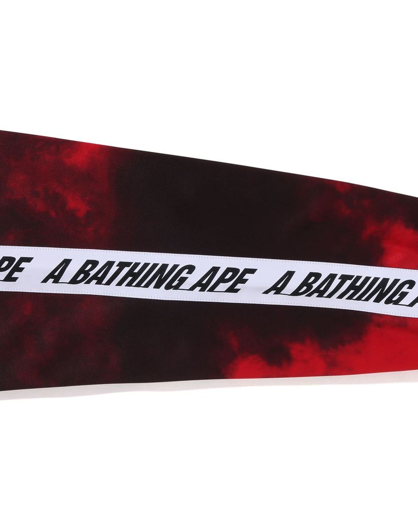 A Bathing Ape Tie Dye Track Jacket In Bright Red