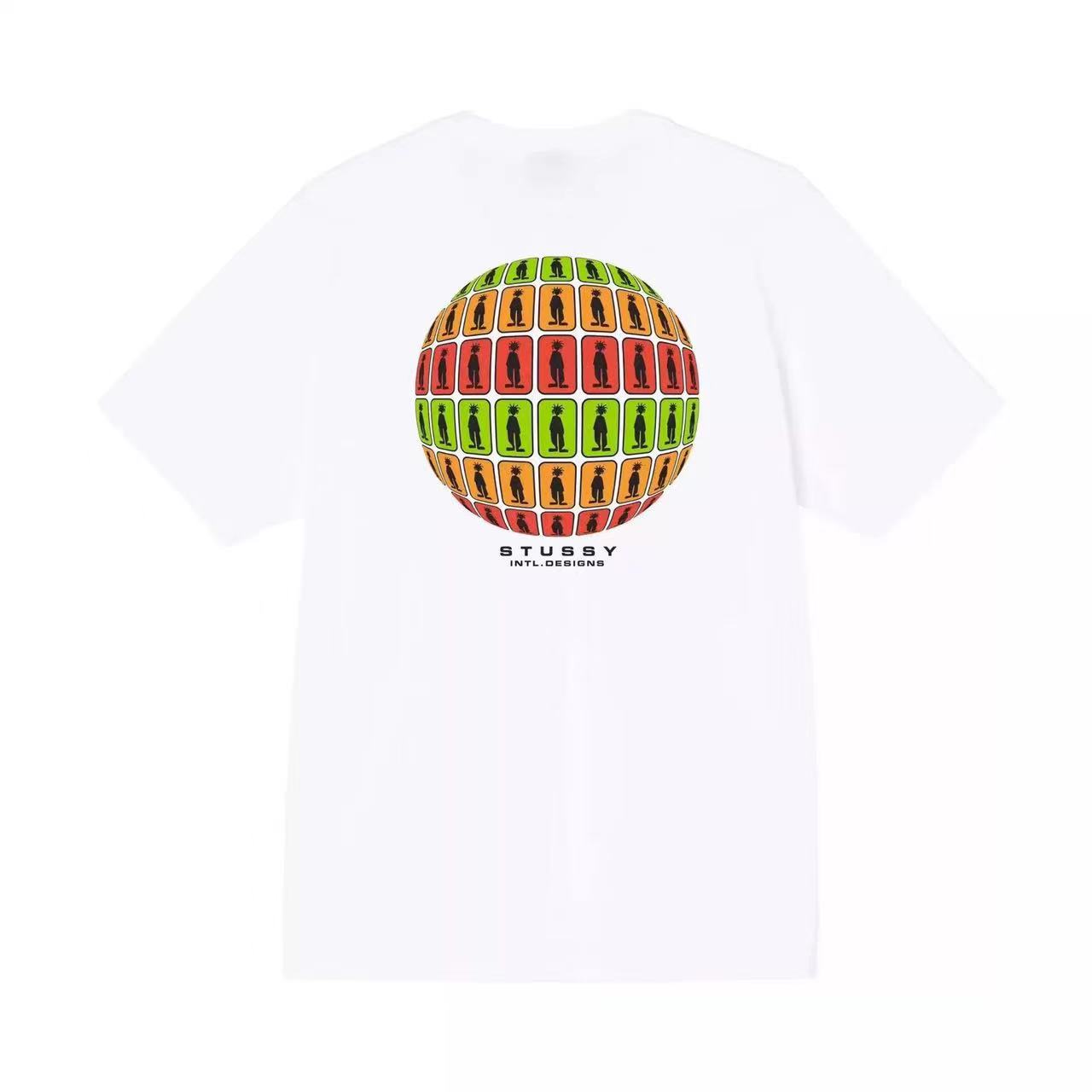 STUSSY EARTH TEE WHITE