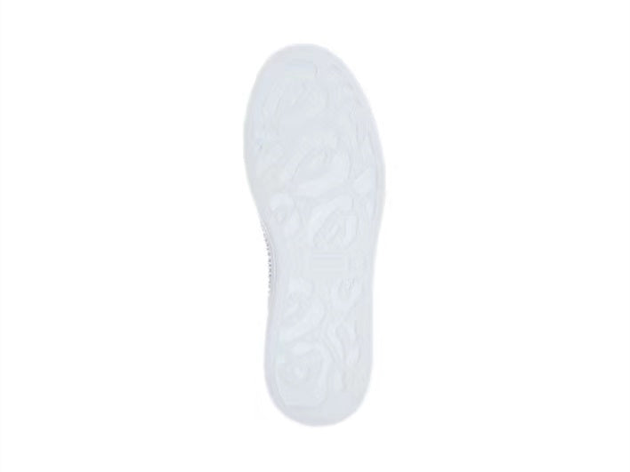 Alexander Mcqueen Women's Crystal-embellished Oversized Sneaker in White/crystal