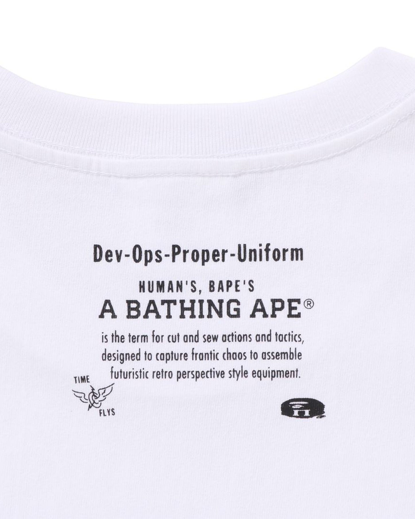 A Bathing Ape Tiger Camo Ape Head Tee