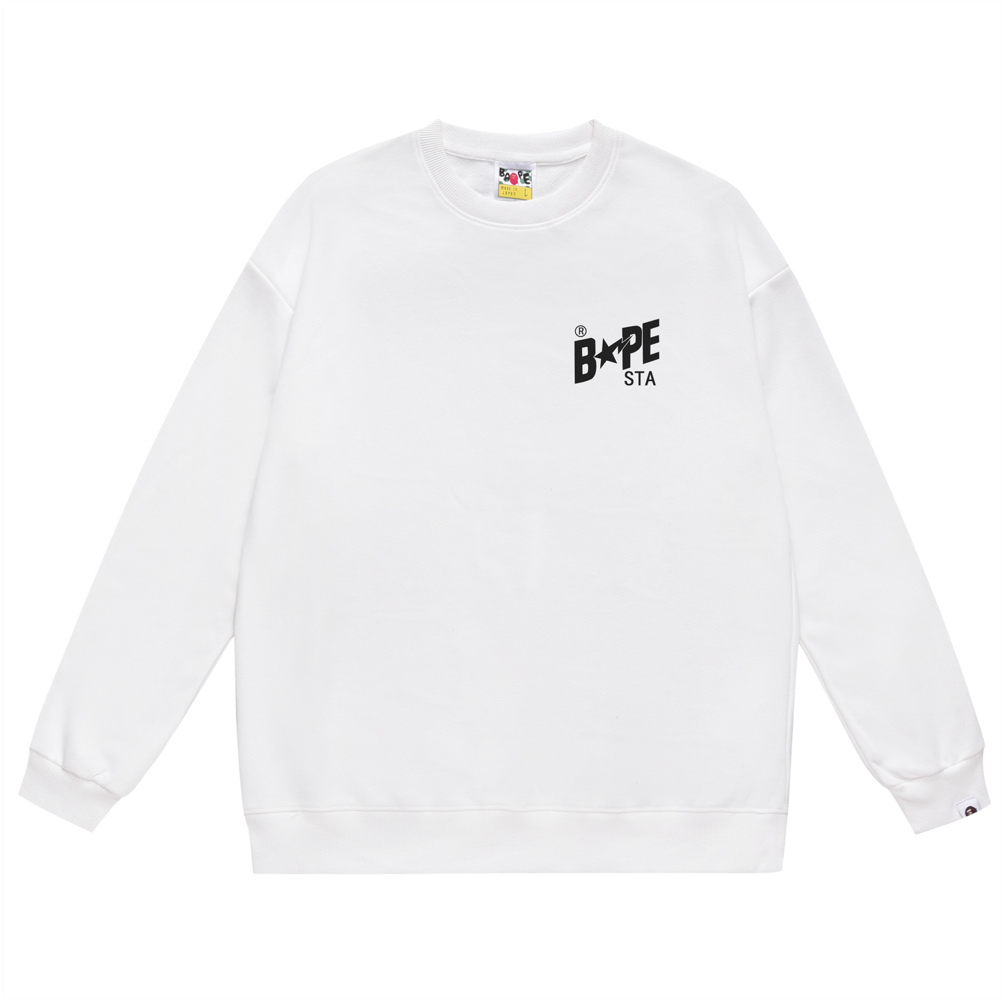A Bathing Ape Shoes Print Hoodie White
