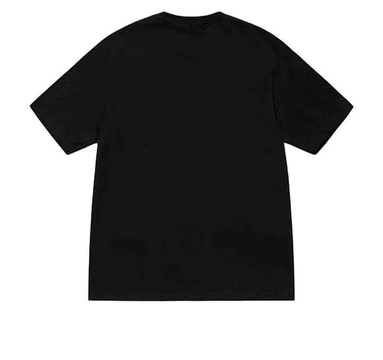 STUSSY OIL BARREL TEE BLACK