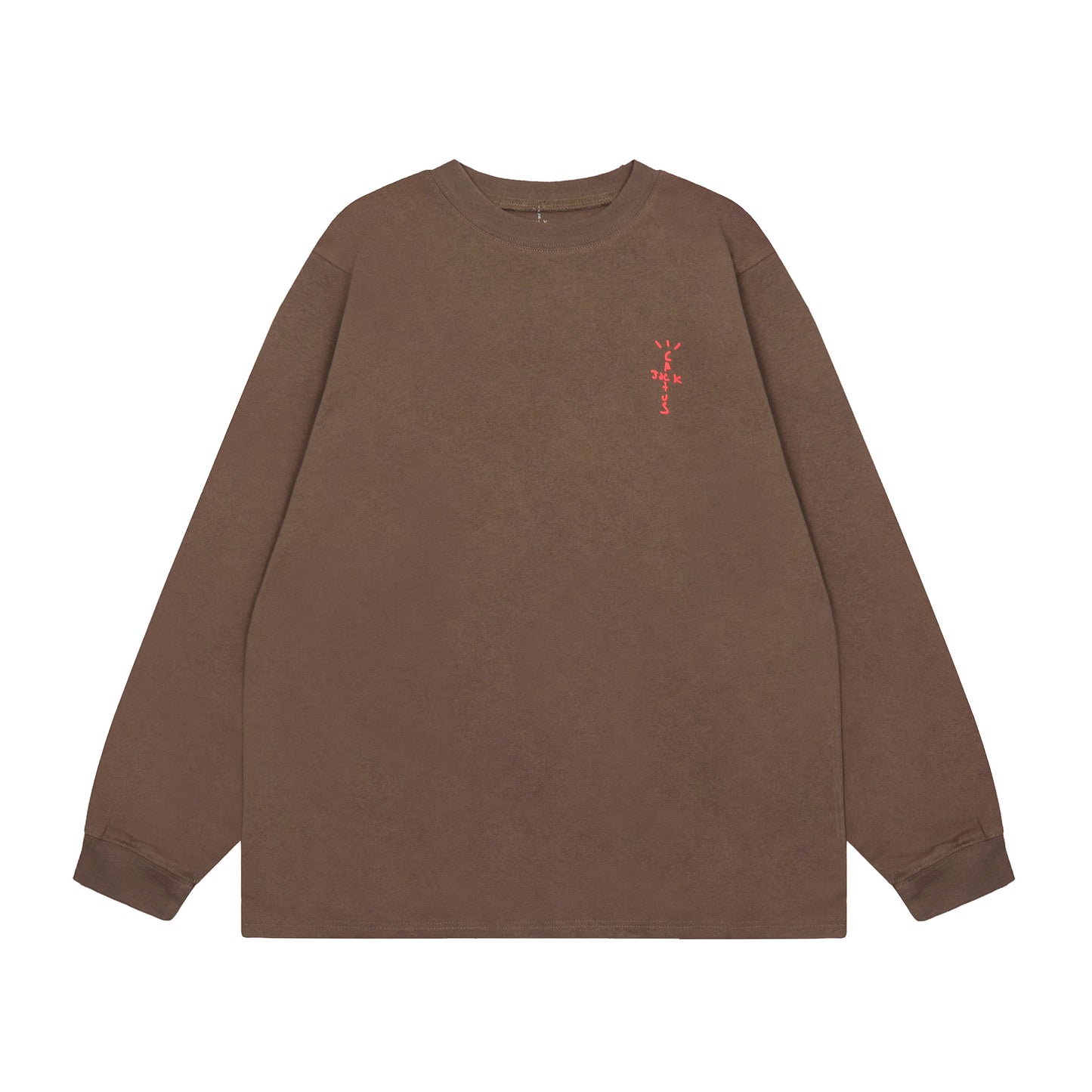 Travis Scott McDonald's Print Hoodie Brown