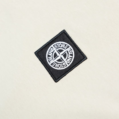 Stone Island Polo In Cream