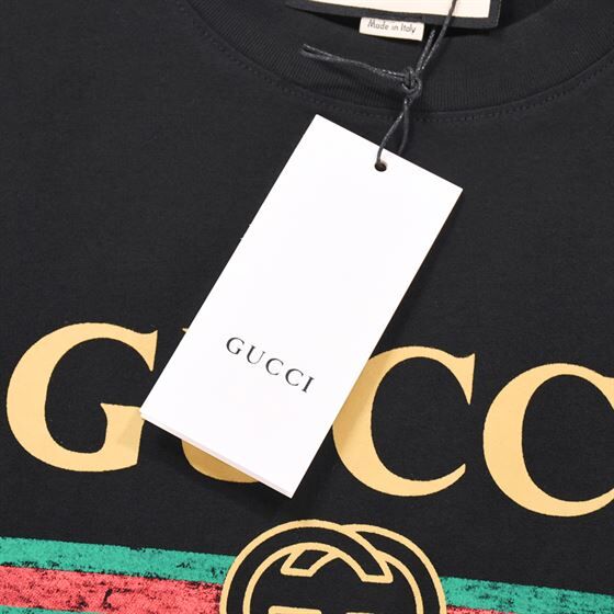 GUCCI OVERSIZE T-SHIRT WITH GUCCI LOGO – GGS003