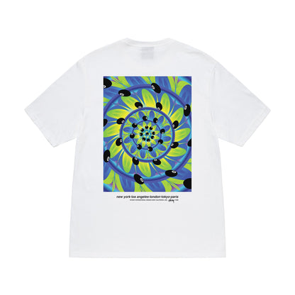 STUSSY Rabbit Hole Tee In White