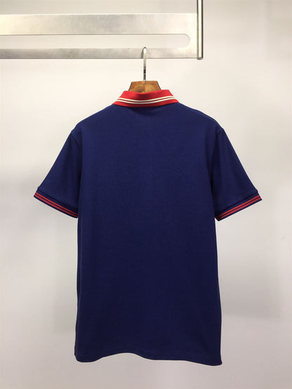 GUCCI COTTON PIQUET POLO WITH INTERLOCKING G – GGS036