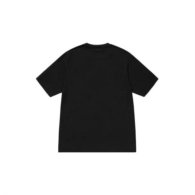 STUSSY 3D LETTER TEE BLACK