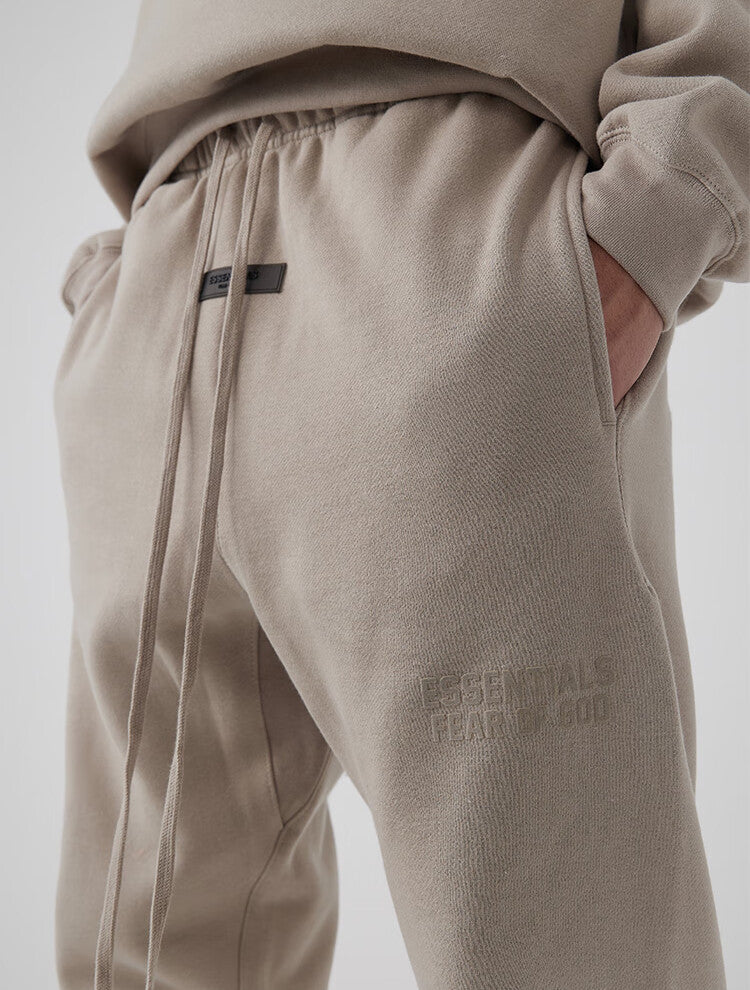 FEAR OF GOD ESSENTIALS Double-row flocked leggings trousers