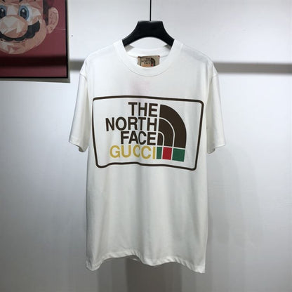 THE NORTH FACE X GUCCI OVERSIZE T-SHIRT IN WHITE – GGS001