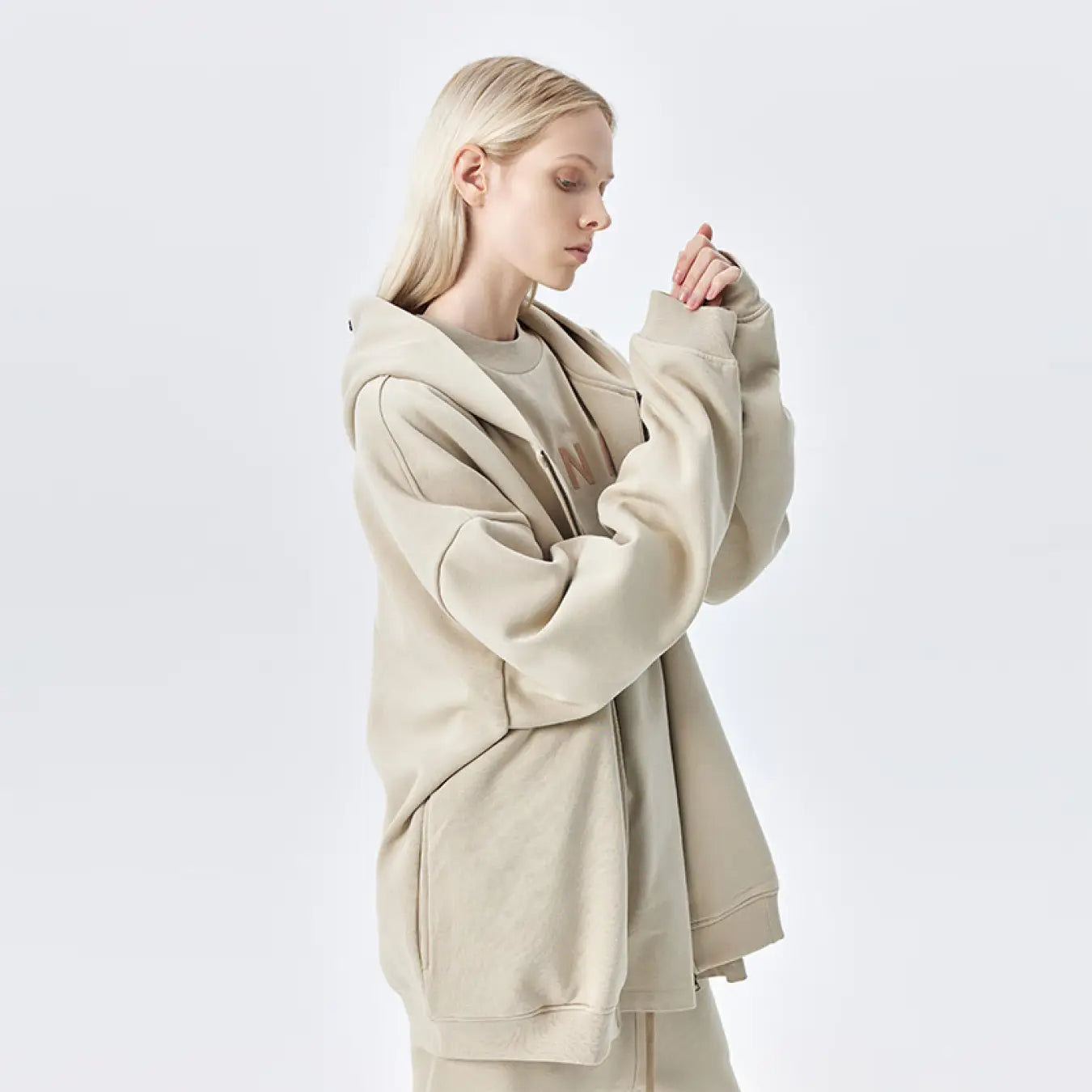 FOG FEAR OF GOD Beauty Season 8 Main Line Solid Color Cardigan Sweater Retro Casual Simple Jacket