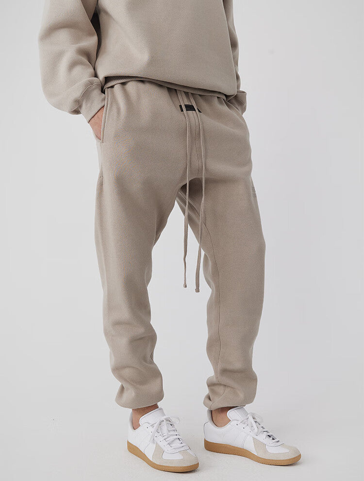 FEAR OF GOD ESSENTIALS Double-row flocked leggings trousers