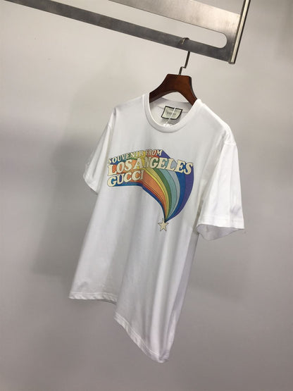 GUCCI SOUVENIR FROM LOS ANGELES PRINT T-SHIRT – GGS020