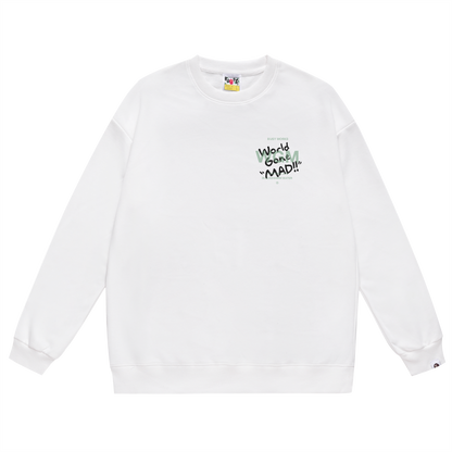A Bathing Ape Logo Hoodie White