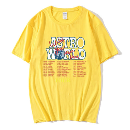 Travis Scott AstroWorld Tour Oversized T-Shirt
