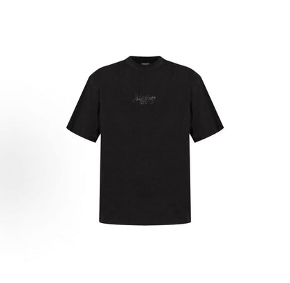 Balenciaga Logo Print Short-Sleeved Round-neck T-Shirt - Loose Fit - Men's Style