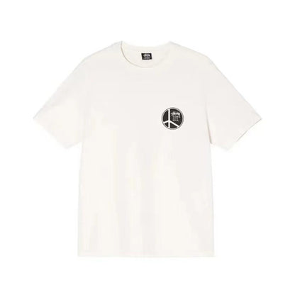 STUSSY PEACE TEE WHITE
