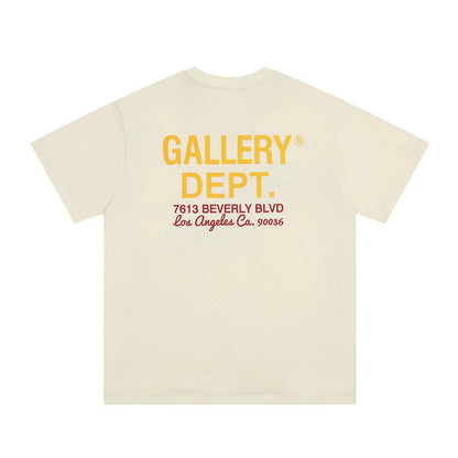 GALLERY DEPT Car Show T-Shirt Cream