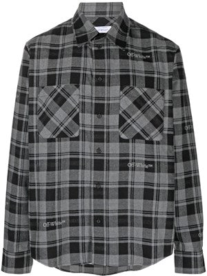 OFF-WHITE Check flannel shirt