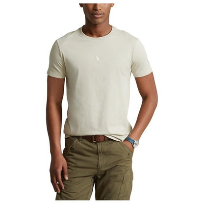 Ralph Lauren Center PP Tee Classic Stone
