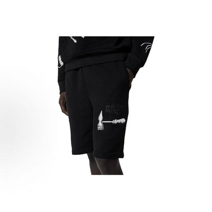 LOUIS VUITTON SS23 Tool Pattern Embroidery Stripped Drawstring Belt Straight Fit Loose Casual Shorts for Men