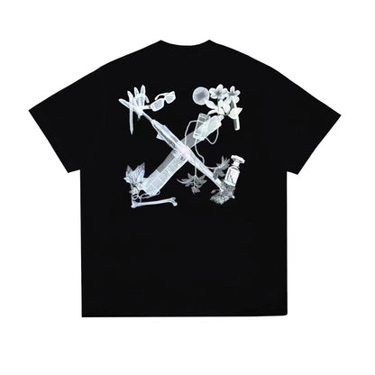 OFF-WHITE Phone Print Shirt Black