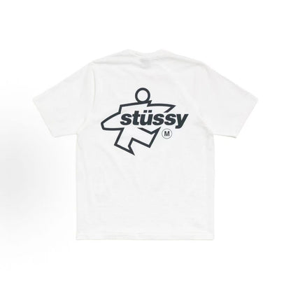 Stussy SS26 Classic Versatile Loose Geometric Logo Short-Sleeved T-Shirt (For Both Men and Women)