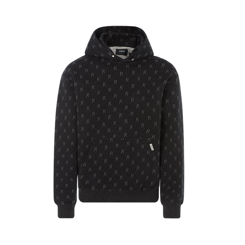 REPRESENT INTRASIA INITIAL HOODIE BLACK