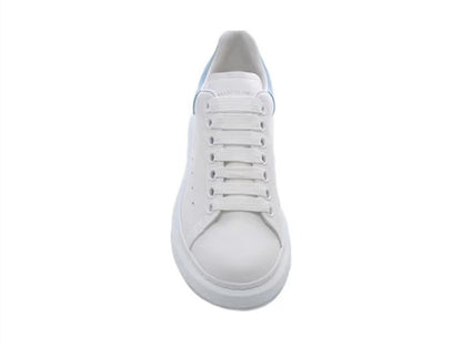 Alexander Mcqueen Women's Oversized Sneaker in White/powder Blue