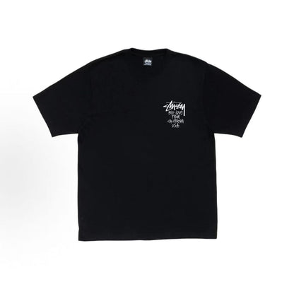 Stussy SS26 BIG LOVE TEE - A trendy, versatile, loose-fitting short-sleeved T-shirt with a graffiti signature logo, suitable for both men and women.