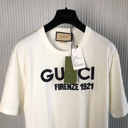 GUCCI LOGO EMBROIDERY T-SHIRT – GGS058