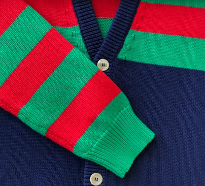 GUCCI COTTON AND WOOL BLEND CARDIGAN – GCK034