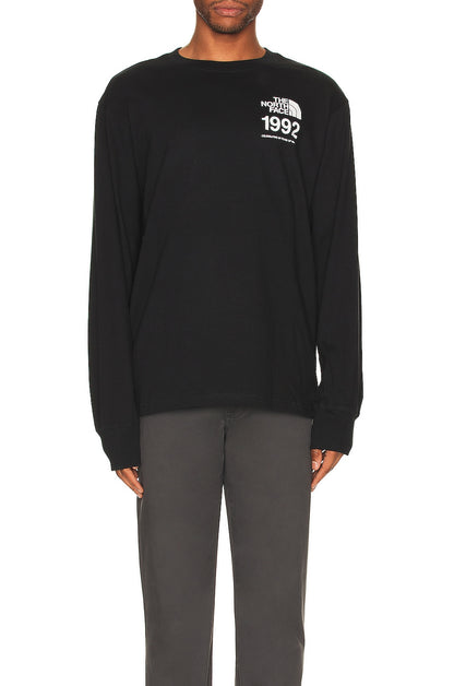 The North Face Long Sleeve Printed Heavyweight Tee