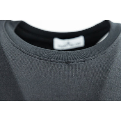 Stone Island Logo Tee In Black