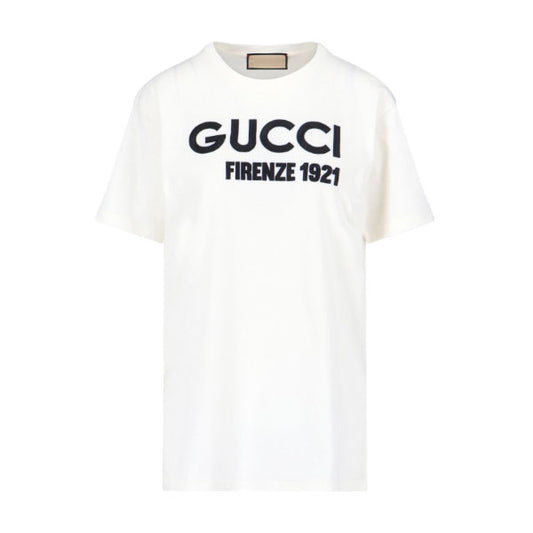 GUCCI LOGO EMBROIDERY T-SHIRT – GGS058