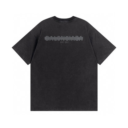 Balenciga logo tee LX2302 black